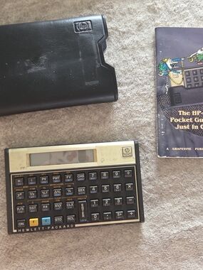 HP 12C Financial Calculator - Black